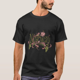 Camiseta Noruega Rosemaling