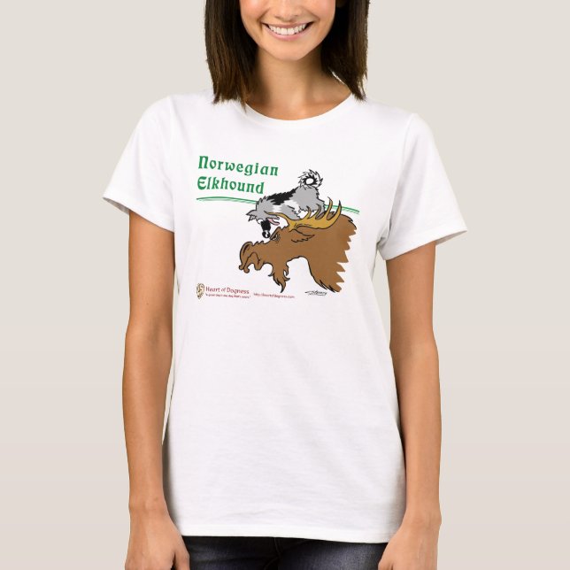 Camiseta Noruego Elkhound (Anverso)