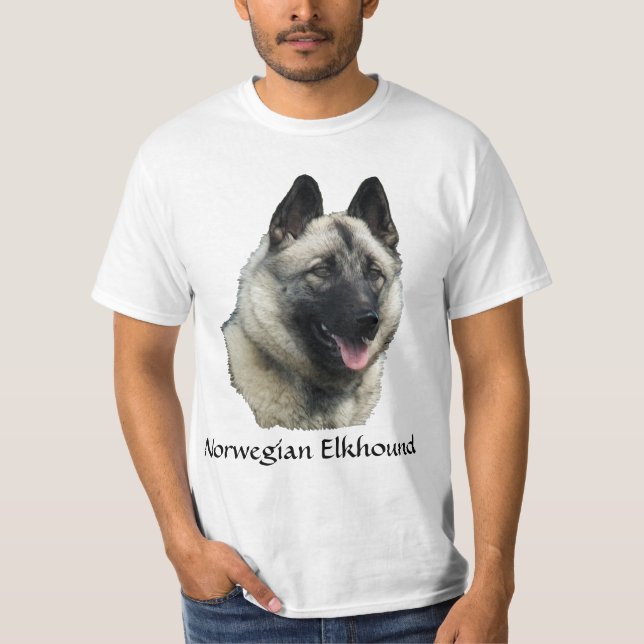 Camiseta Noruego Elkhound Art (Anverso)