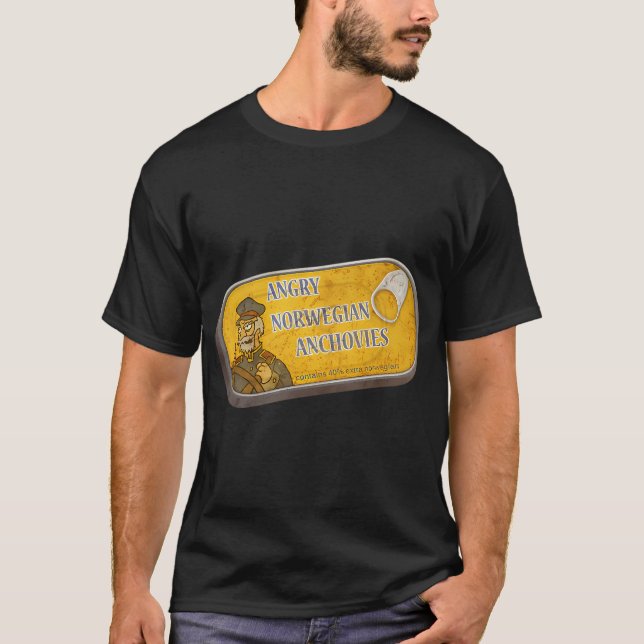 Camiseta Noruego enfadado (Anverso)