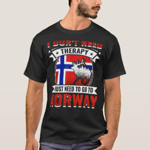 Camiseta Noruego Escandinavia Deer North Cape Noruega