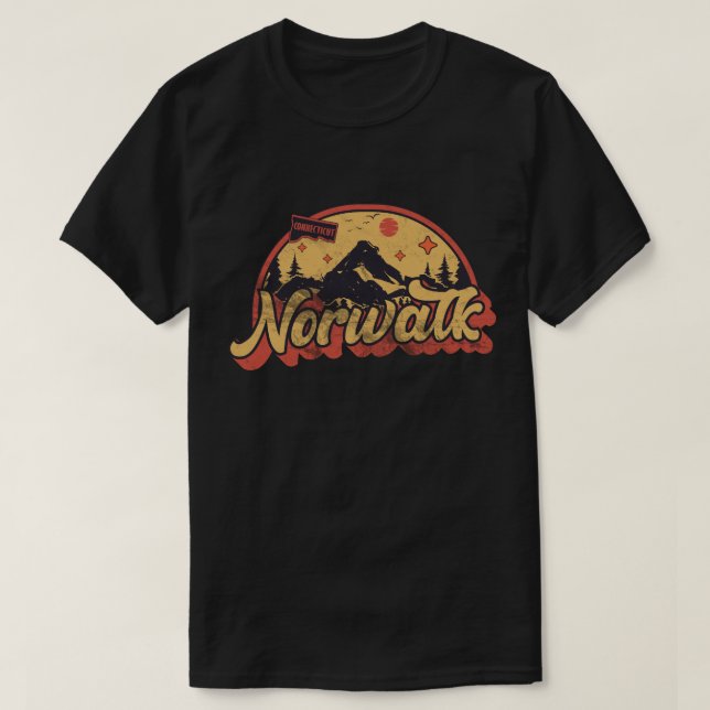 Camiseta Norwalk, Connecticut (Diseño del anverso)