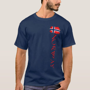 Camiseta NORWAY FLAG Nórdica Noruega