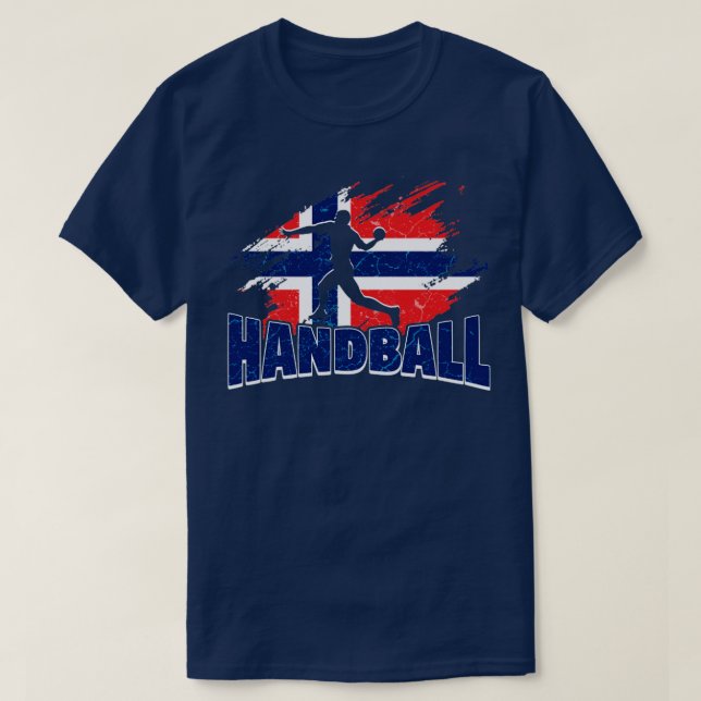 Camiseta Norway Handball (Diseño del anverso)