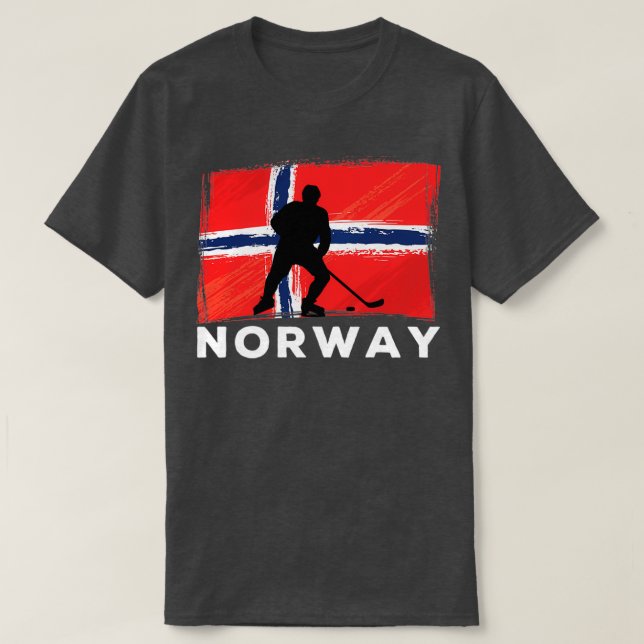 Camiseta Norway Ice Hockey Team (Diseño del anverso)
