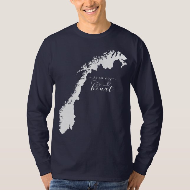 Camiseta Norway Is In My Heart (Anverso)