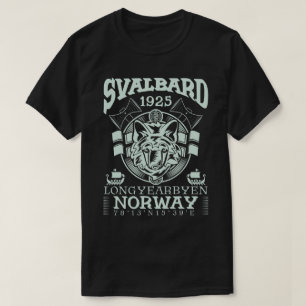 CAMISETA NORWAY SVALBARD LONGYEARBYEN - FOX ÁRTICA