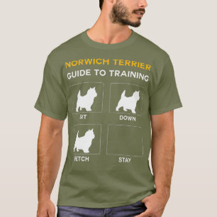 Camiseta Norwich Terrier Guía Para Entrenar La Obediencia D
