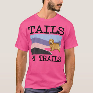 Camiseta Norwich Terrier Sigue En Senderos Divertidos Sende