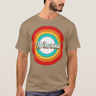 Camiseta Norwood Name Shirt Vintage Norwood Circle