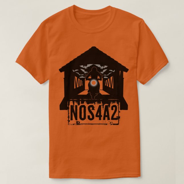 Camiseta NOS4A2 Vic Mcon su puente (Diseño del anverso)