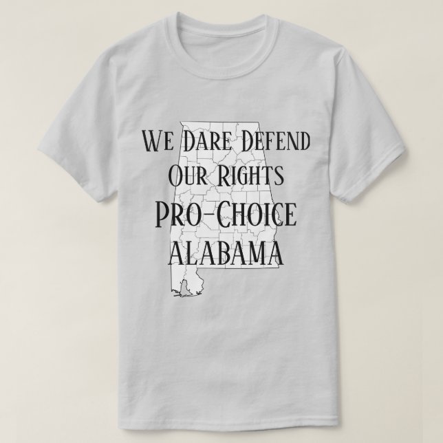 Camiseta Nos atrevemos a defender nuestros derechos de cami (Diseño del anverso)