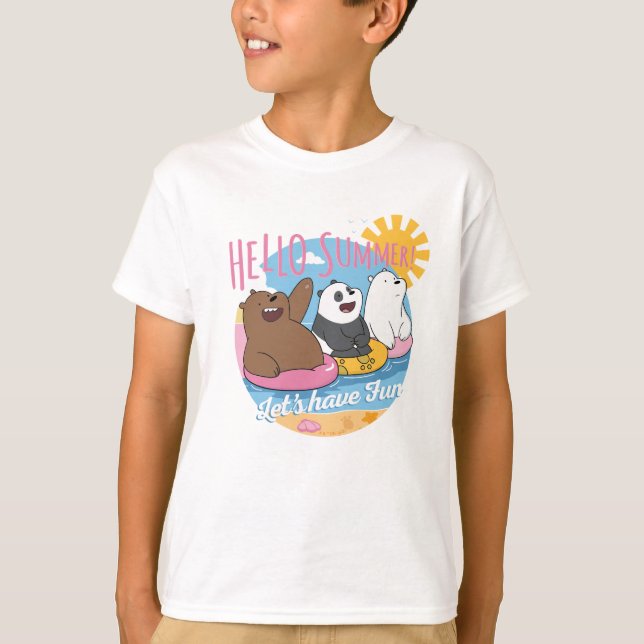 Camiseta Nos Bastamos Los Osos - ¡Hola, Verano! Vamos a div (Anverso)