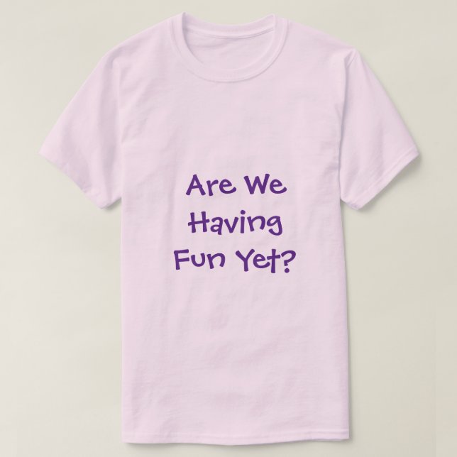 Camiseta ¿Nos divertimos con la camiseta? (Diseño del anverso)