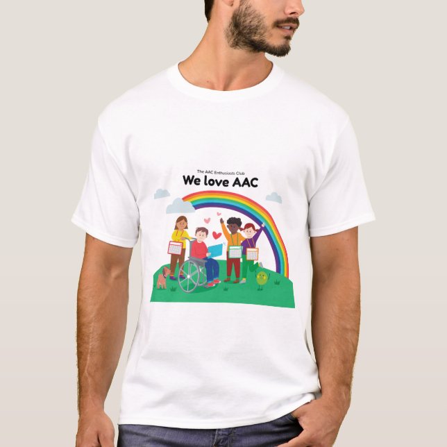 Camiseta Nos encanta AAC (Anverso)