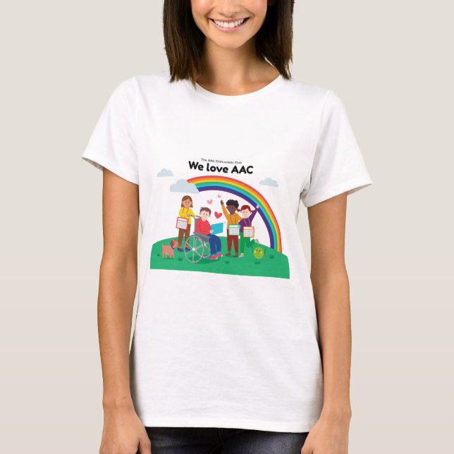 Camiseta Nos encanta AAC (Anverso)