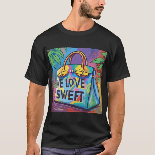 Camiseta Nos encanta la colección de arte por robo (Anverso)