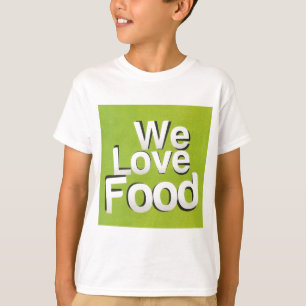 Camiseta Nos encanta la comida