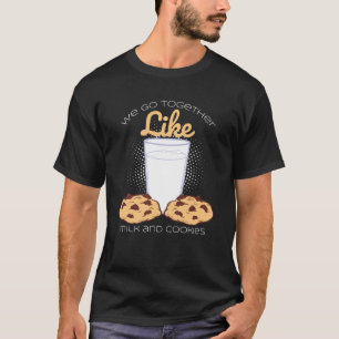 Camiseta Nos Juntamos Como Leche Y Galletas