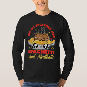 Camiseta Nos Juntamos Como Spaghetti Y Carbones
