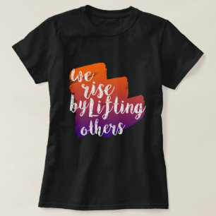 CAMISETA NOS LEVANTAMOS LEVANTANDO A OTROS