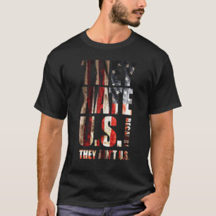 Camiseta Nos Odian Porque El Aint American Flag Patro