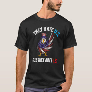 Camiseta Nos odian porque no somos Estados Unidos Eagle 4 d