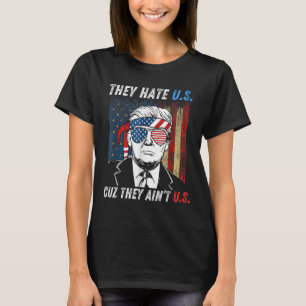 Camiseta Nos odian porque no somos graciosos pro Trump 2024