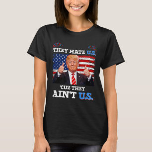 Camiseta Nos odian porque son estados unidos, estados unido