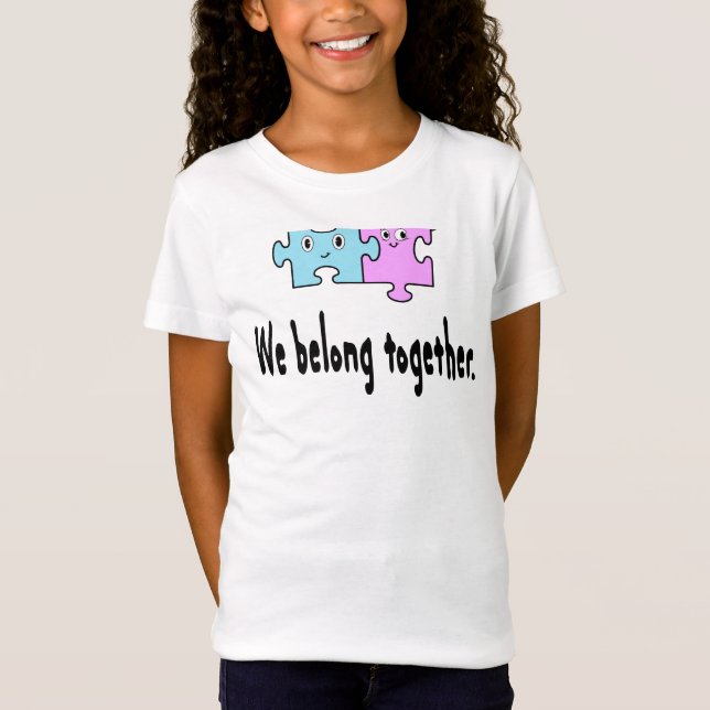 Camiseta Nos pertenecemos juntos (Anverso)