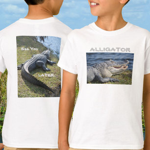 Camiseta Nos vemos después Alligator Fun Wildlife