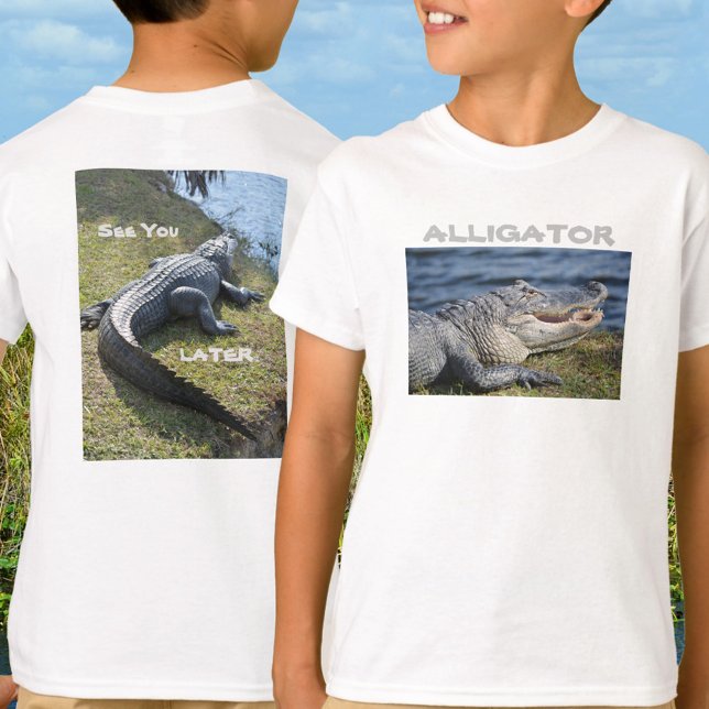 Camiseta Nos vemos después Alligator Fun Wildlife (Subido por el creador)