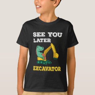 Camiseta Nos vemos después Excavator I - Niños pequeños