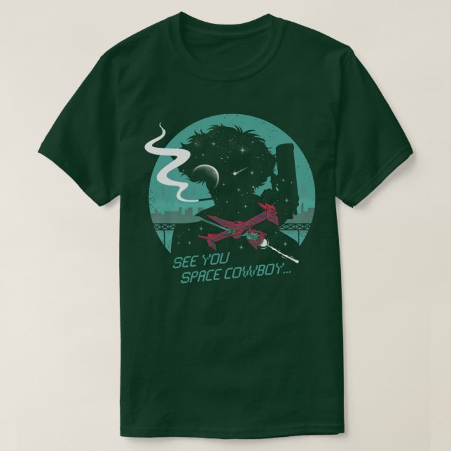 Camiseta Nos vemos en el espacio (Diseño del anverso)