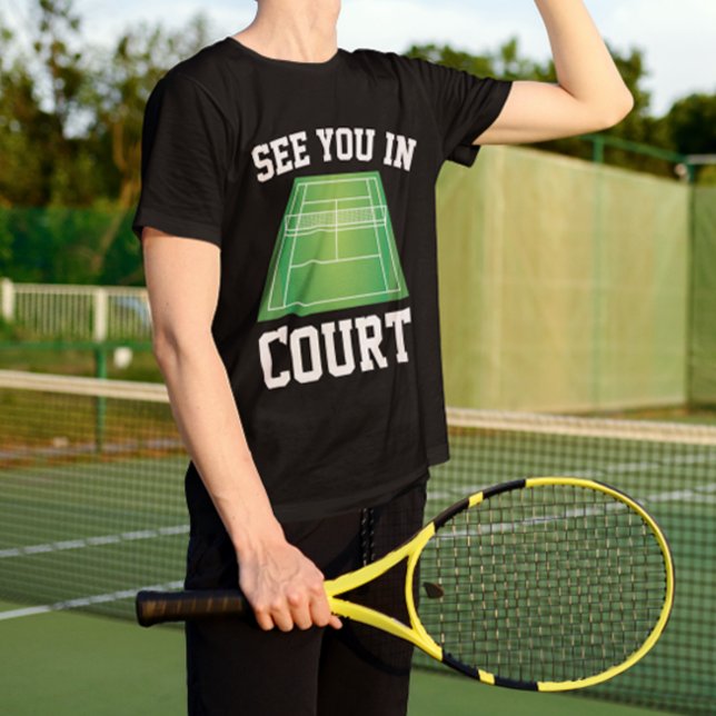 Camiseta Nos vemos en la corte (see you in court tennis t-shirt)