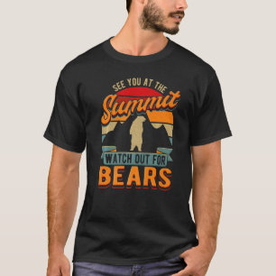 Camiseta Nos Vemos En La Cumbre De Senderismo Montañas