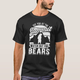 Camiseta Nos Vemos En La Cumbre De Senderismo Montañas