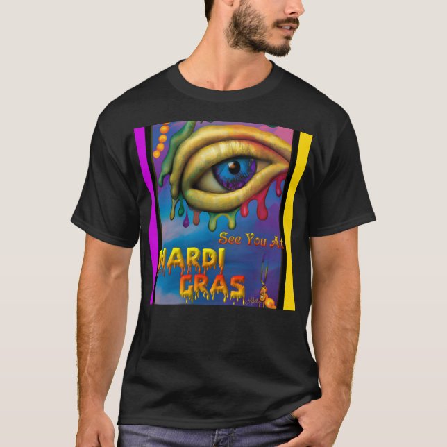 Camiseta Nos Vemos En Mardi Gras Eye (Anverso)