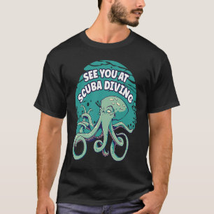 Camiseta Nos Vemos En Scuba Buceo Squid Cuttlefish