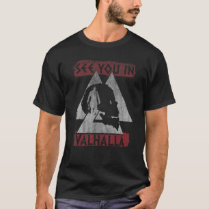 Camiseta Nos Vemos En Valhalla Ragnar Valknut Vikings