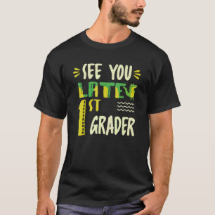 Camiseta Nos vemos luego 1º Grader El Último Día Del Colegi