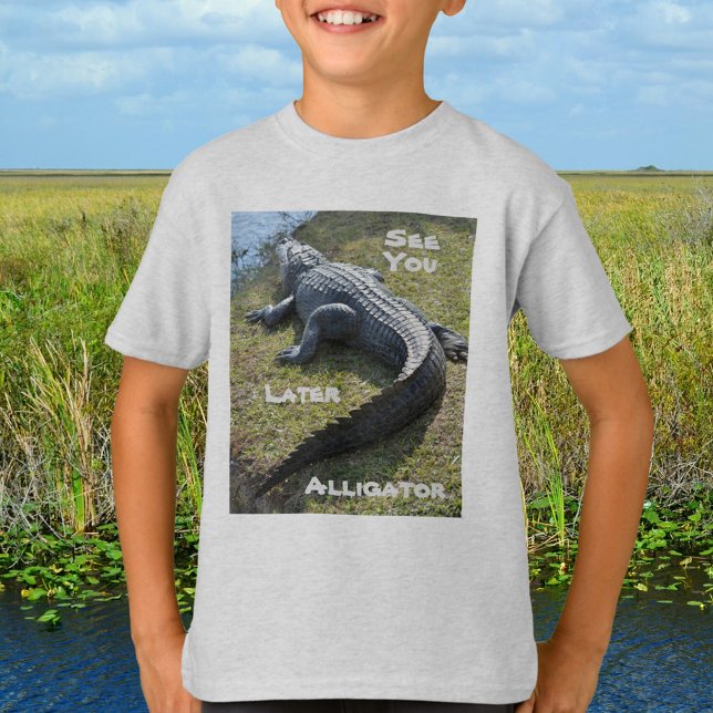 Camiseta Nos vemos luego Alligator Everglades Florida (Subido por el creador)