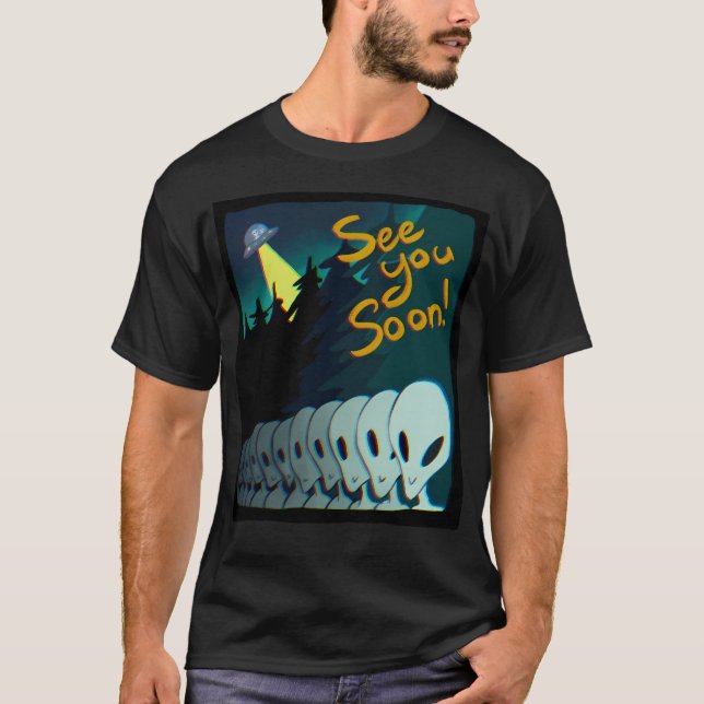 Camiseta Nos vemos pronto (Anverso)