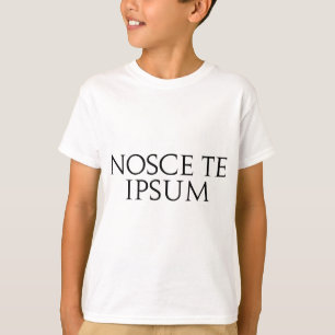 Camiseta Nosce Te Ipsum