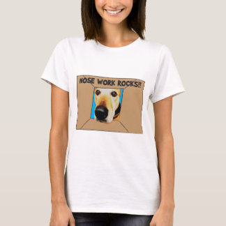 Camiseta ¡Nosework o trabajo de la nariz - es diversión