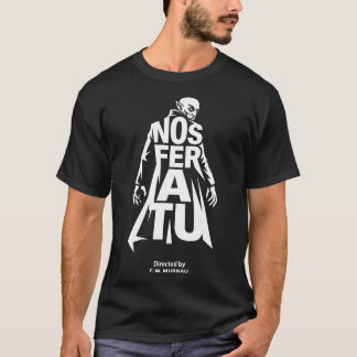 Camiseta Nosferatu 1922 F.W. Murnau Conde Orlok Cine Silent