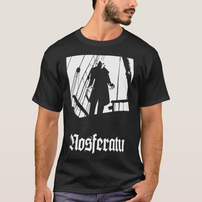 Camiseta Nosferatu Black Classic (Anverso)