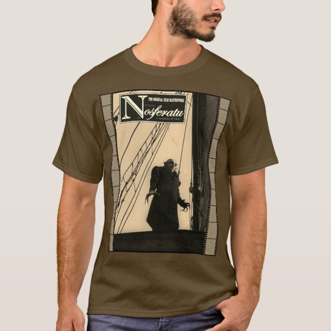 Camiseta Nosferatu Horror Film T-Shirt (Anverso)