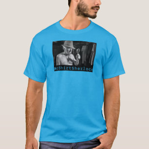Camiseta NoShirtSherlock  "Investigando camisetas"