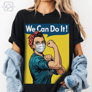 Camiseta Nosotras Podemos Hacerlo Enfermera Feminista Rosie